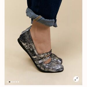 free people gemini ballet flat